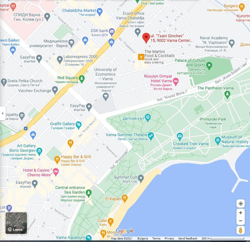 New The Twins Varna Two-Bedroom, Apt 5 At 15 Tsani Ginchev Street, Floor 3 Екстериор снимка